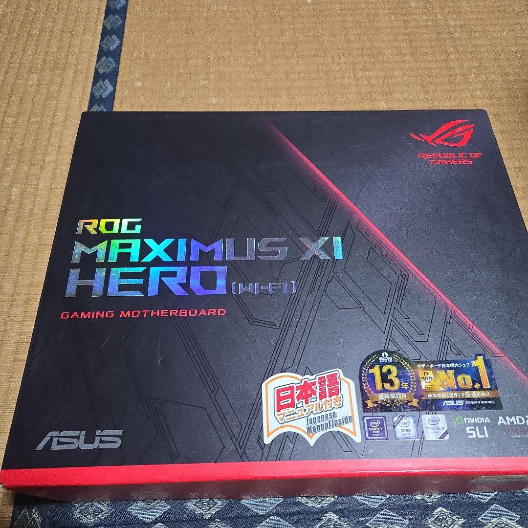 マザーボード ASUS ROG MAXIMUS XI HEROwifi& I9-9900KS