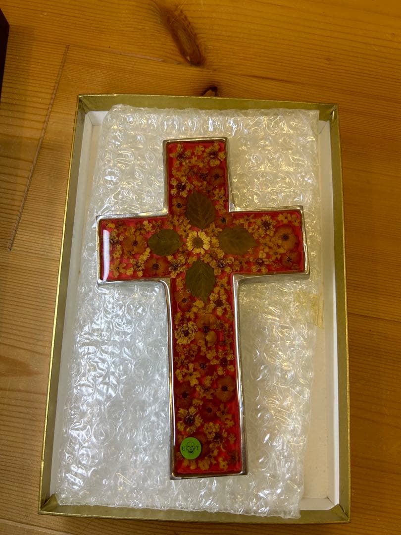 値下げ中！アンダーカバー　UNDERCOVER　ドライフラワー　クロス 壁掛け