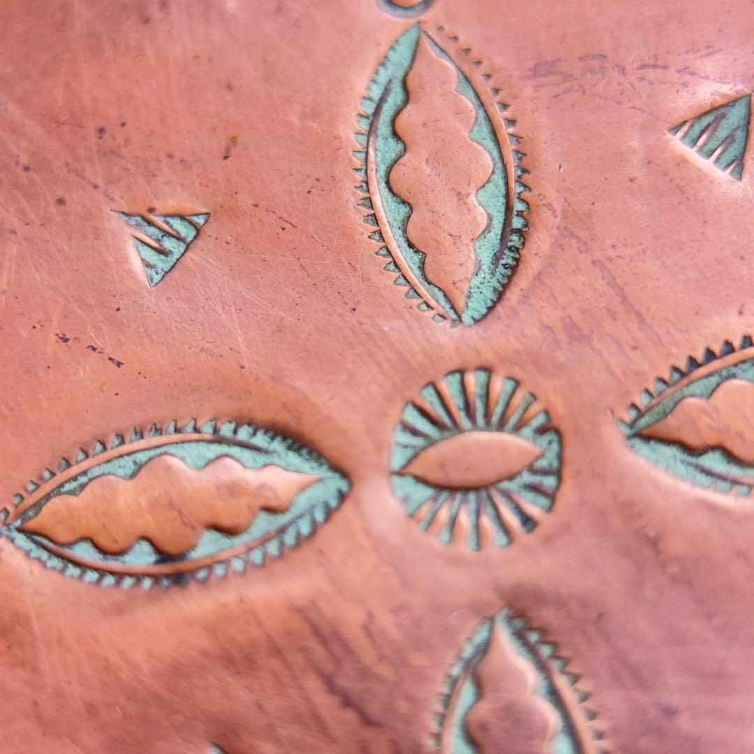 M1298 Vintage 1950s フレッドハービー コッパー トレイ