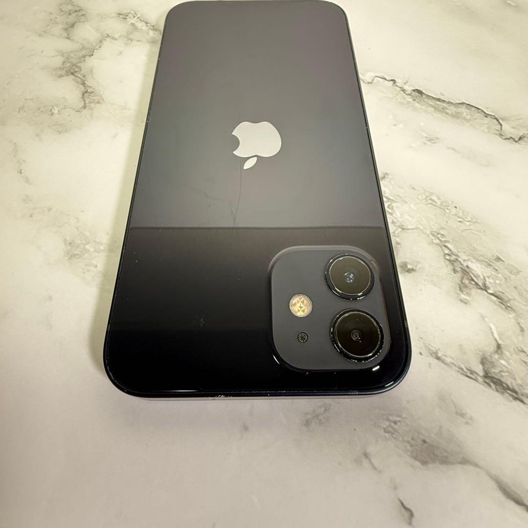 ★バッテリー100% iPhone 12 128GB ブラック　SIMフリー