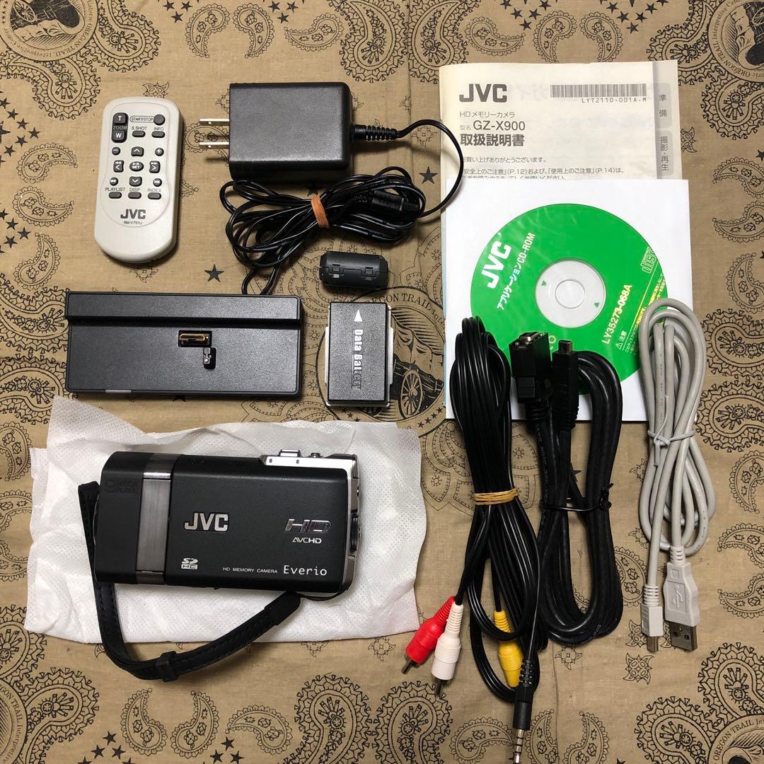 完品 JVC Everio GZ-X900 ビデオカメラ 美品