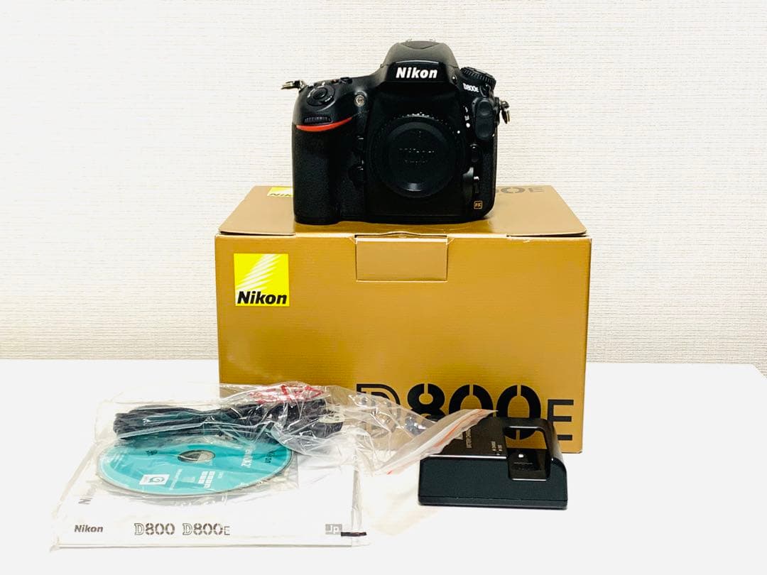 ☆撮影数6500回以下☆Nikon D800E ボディセットFX希少フルサイズ