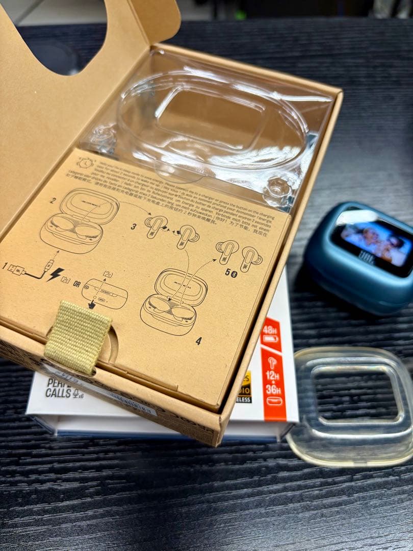 JBL LIVE BEAM 3 ブルー ワイヤレスイヤホン