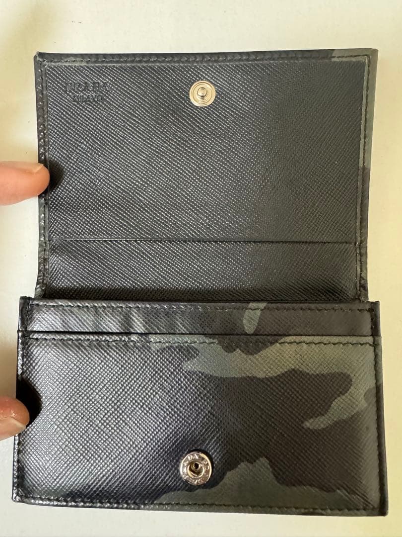 PRADA 迷彩柄 名刺入れ カードケース