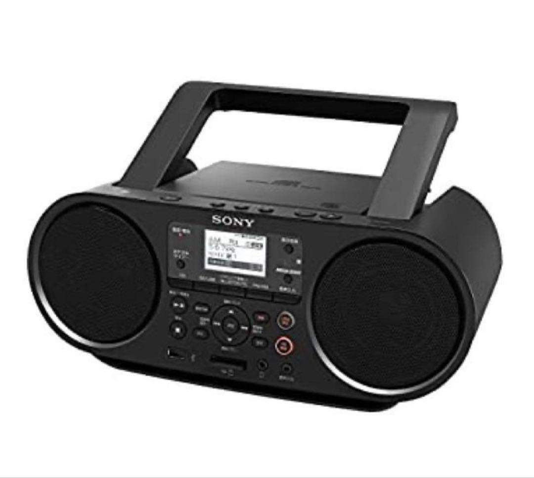 「#599」 SONY ZS-RS81BT CDラジオ　新品未開封品