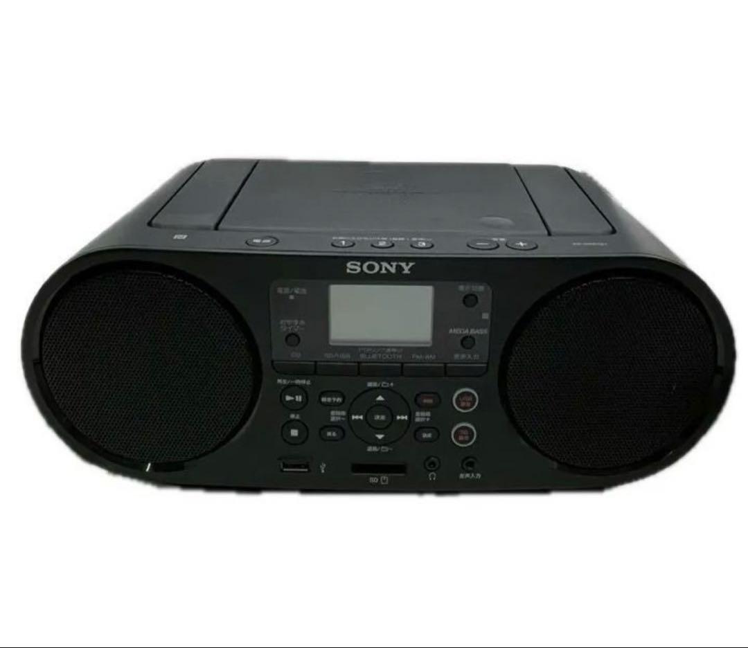 「#599」 SONY ZS-RS81BT CDラジオ　新品未開封品
