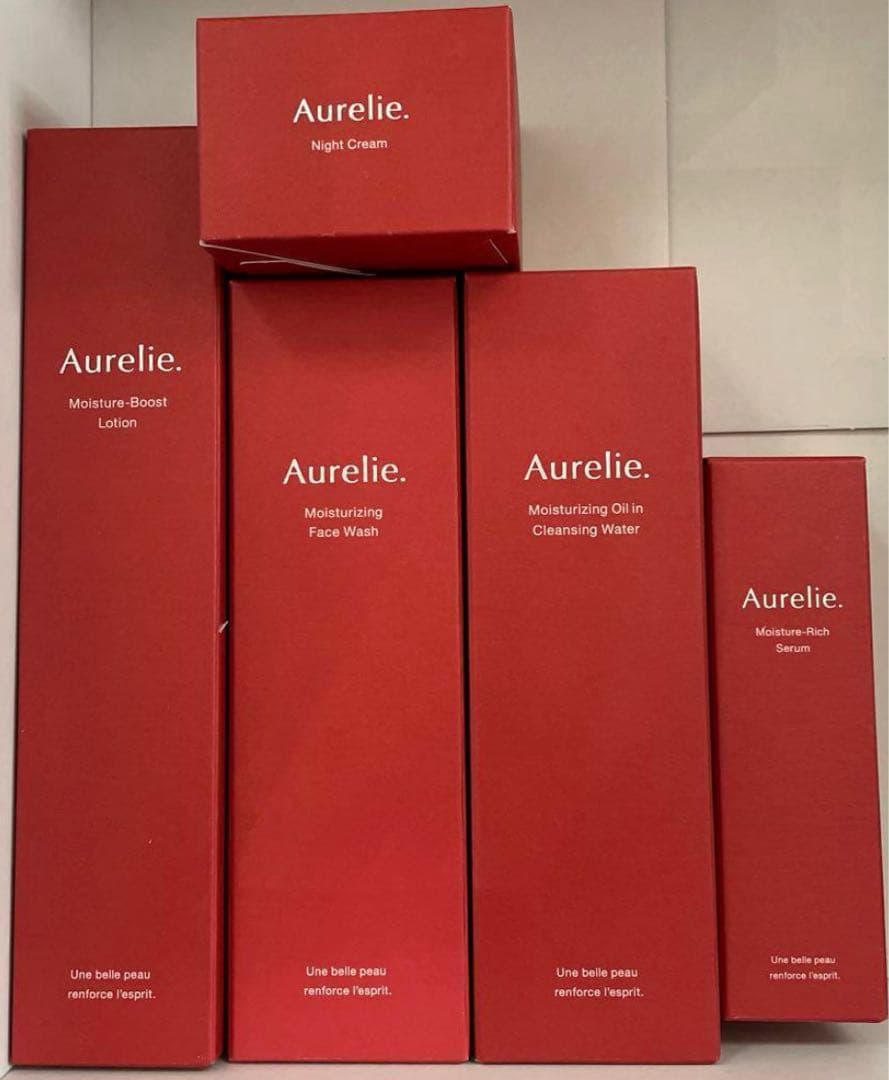 新品未使用　オレリー　プレミアム集中ケアコース　5点セット