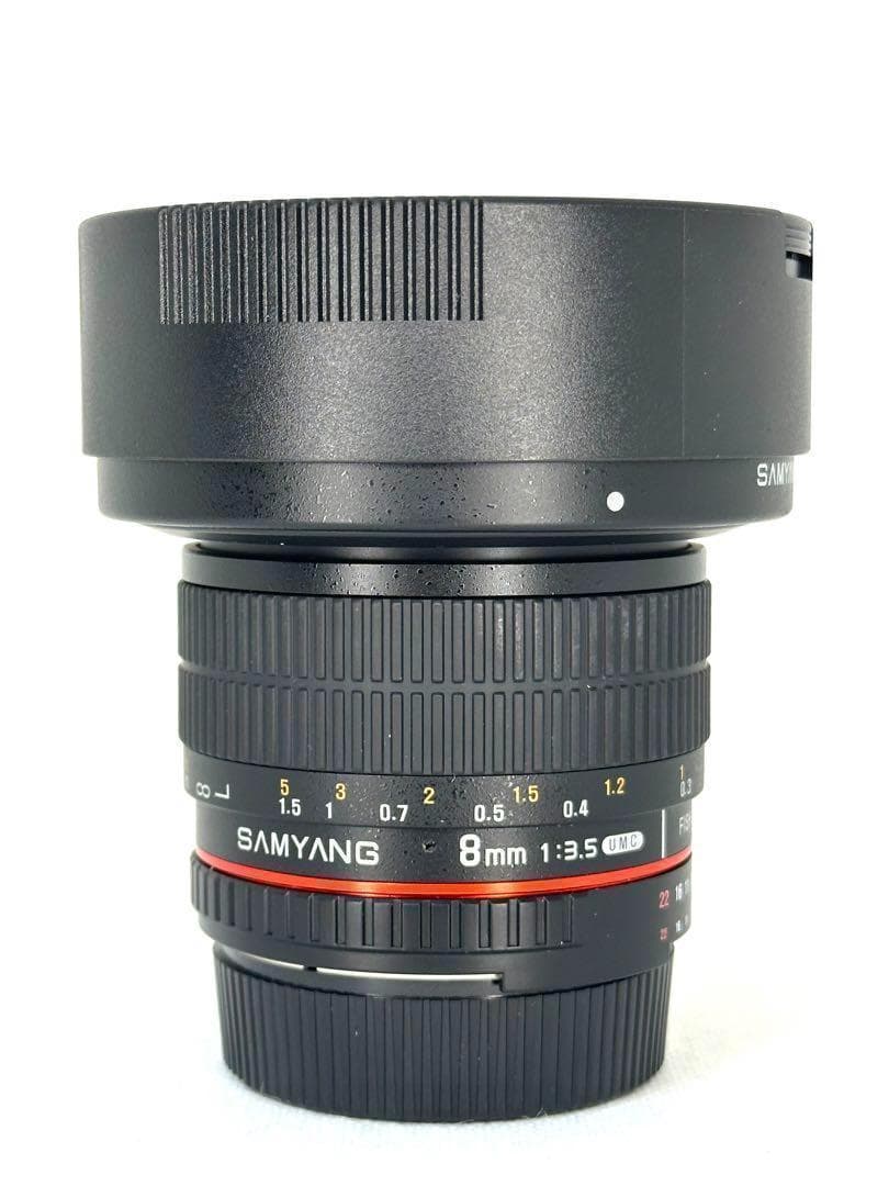 a36 SAMYNG魚眼レンズ8mm 1:3.5UMC FISH-EYE CSⅡ
