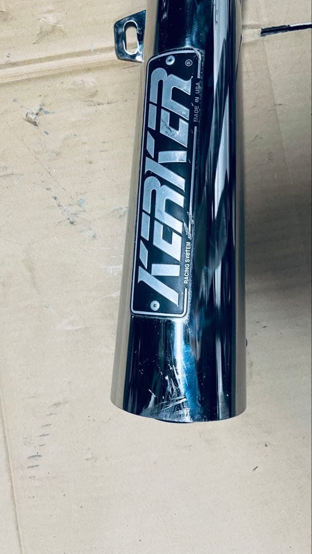 ゼファー400 KER KER メガホンマフラー