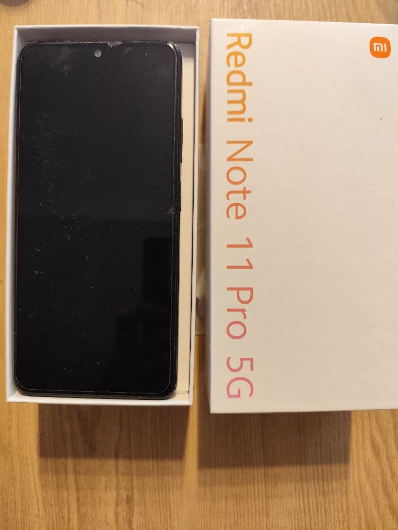 xiaomi redmi note 11 pro 5G ジャンク