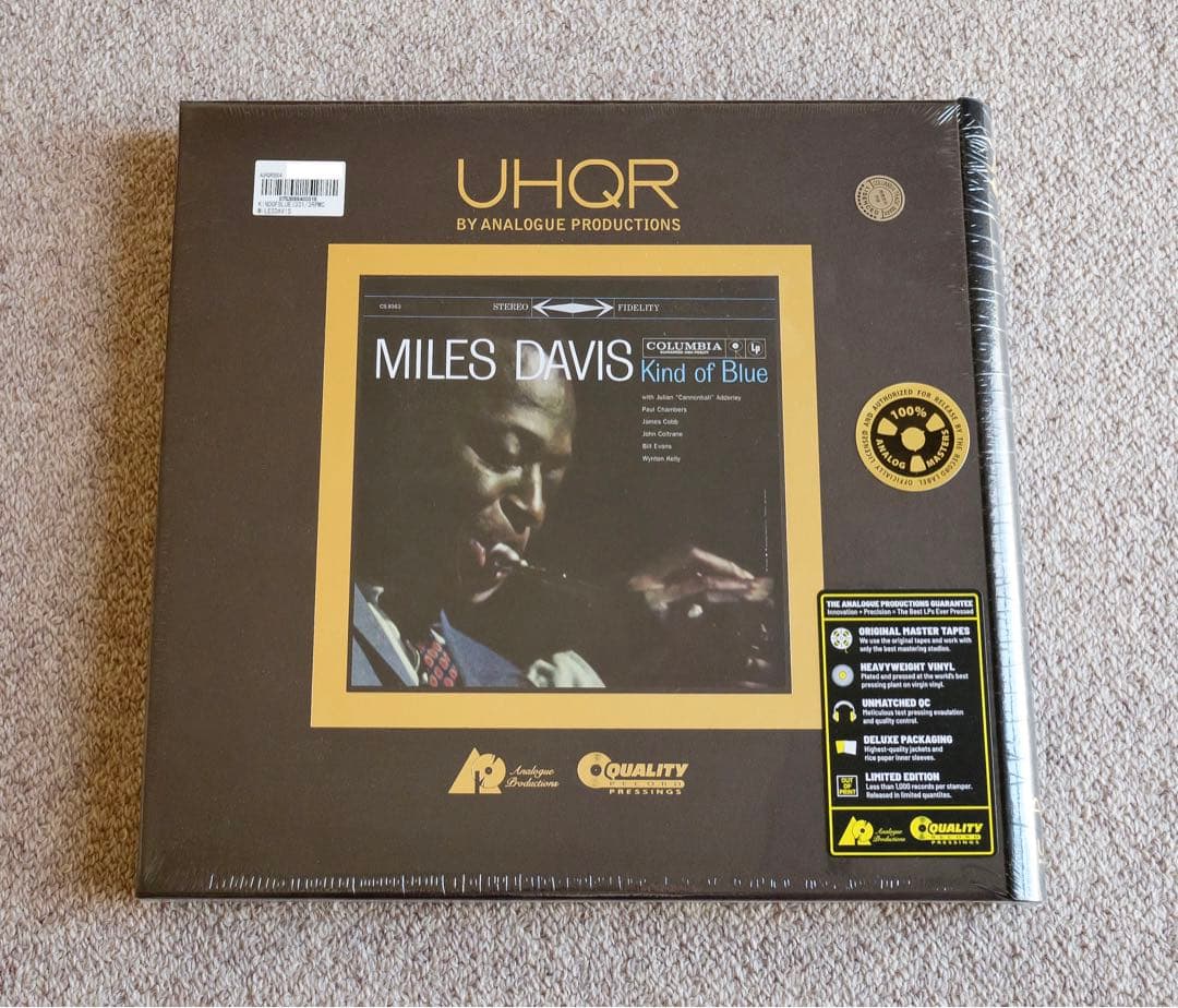 最終値下げ　新品 LP Kind Of Blue 重量盤