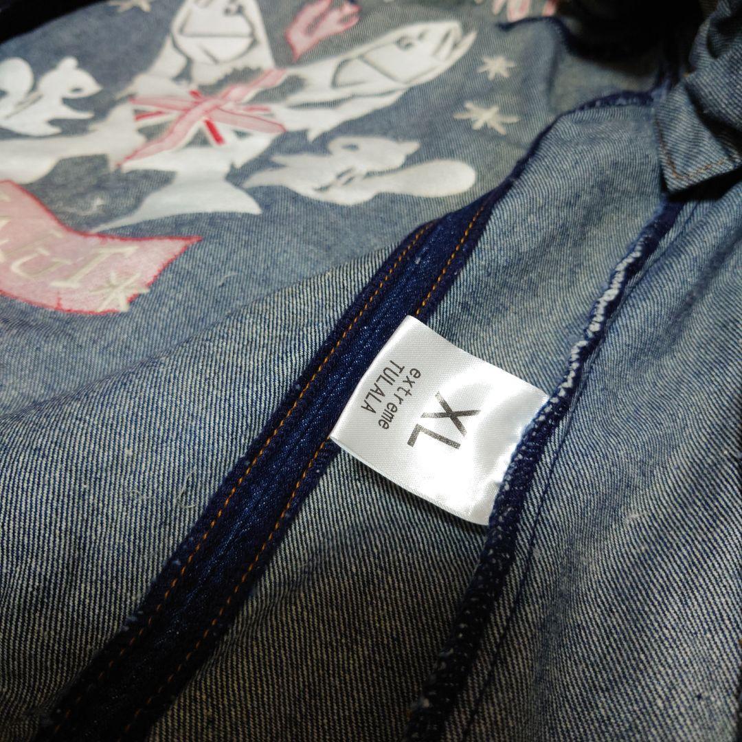 激レア TULALA 刺繍 デニムジャケット Gジャン ツララ アウター