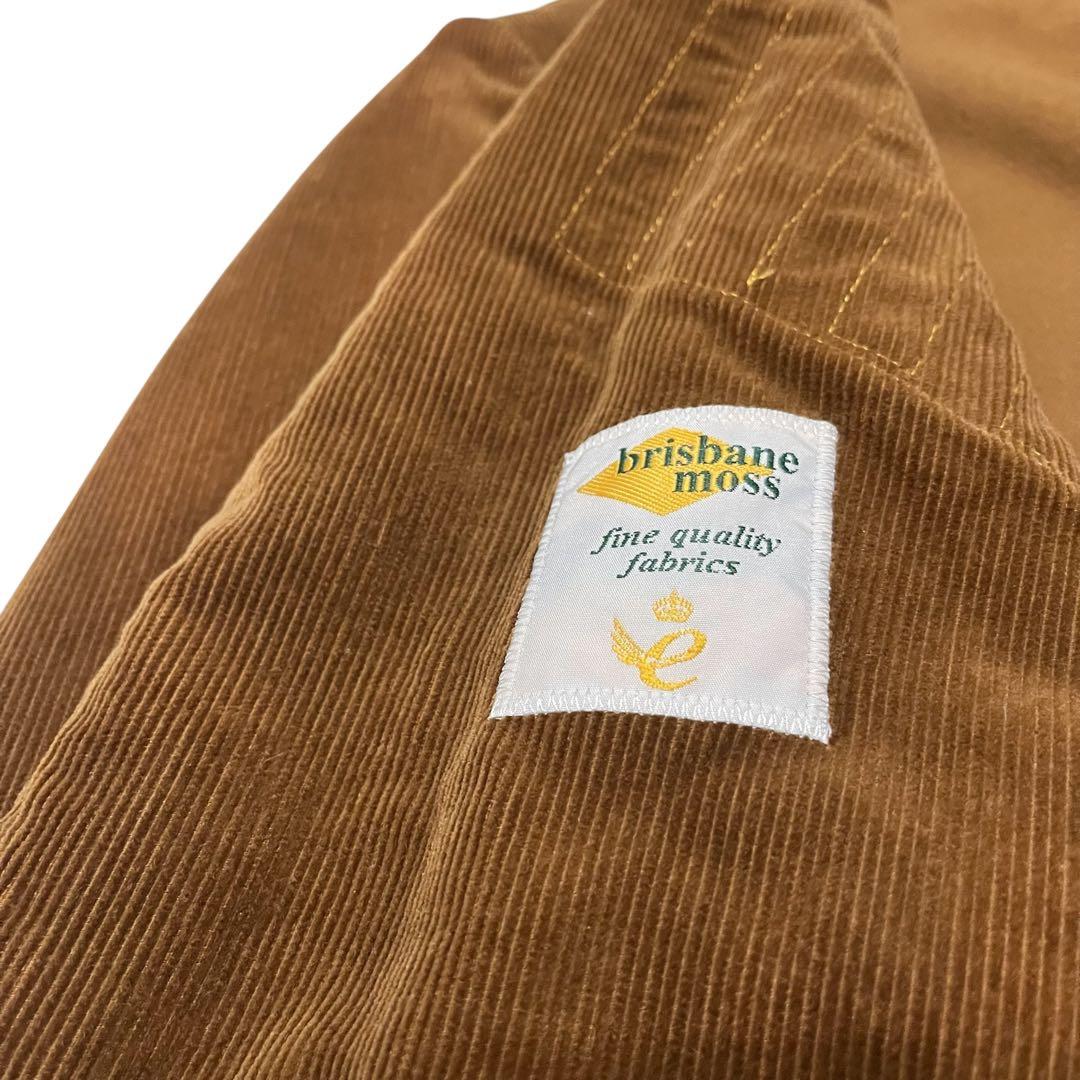 美品 トゥモローランド×ブリスベンモス コーデュロイ 胡桃ボタン 大きいサイズ