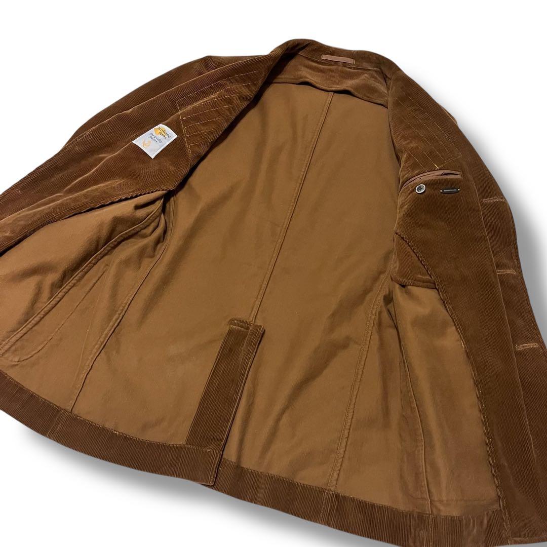 美品 トゥモローランド×ブリスベンモス コーデュロイ 胡桃ボタン 大きいサイズ