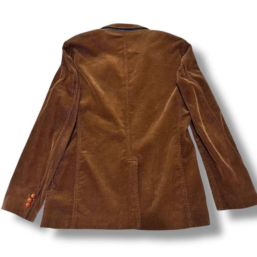 美品 トゥモローランド×ブリスベンモス コーデュロイ 胡桃ボタン 大きいサイズ