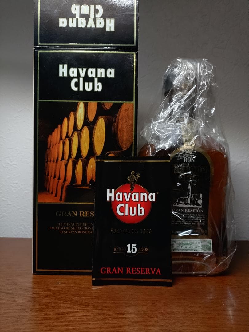 ハバナクラブ15年旧ボトル／HAVANA CULB／ラム酒