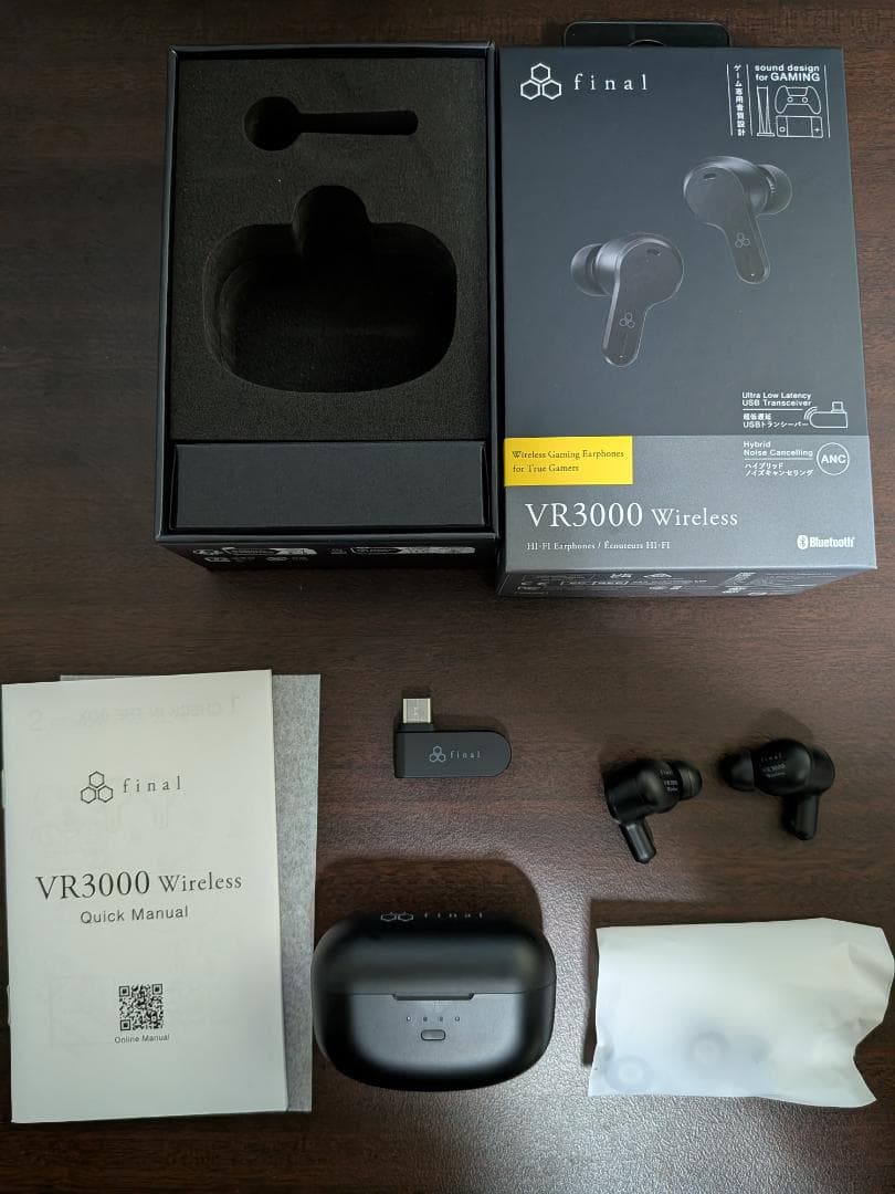 【美品】final VR3000 Wireless