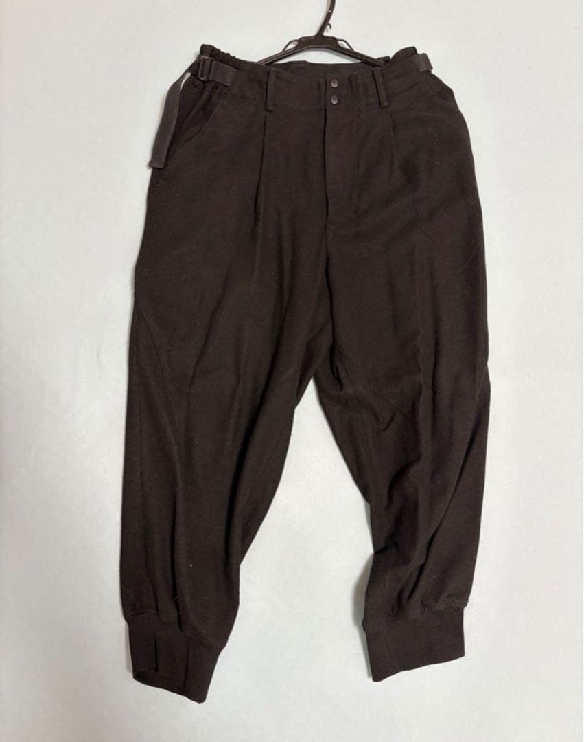 ワイスリー Y-3ジョガーパンツ　ウールフランネル　XS