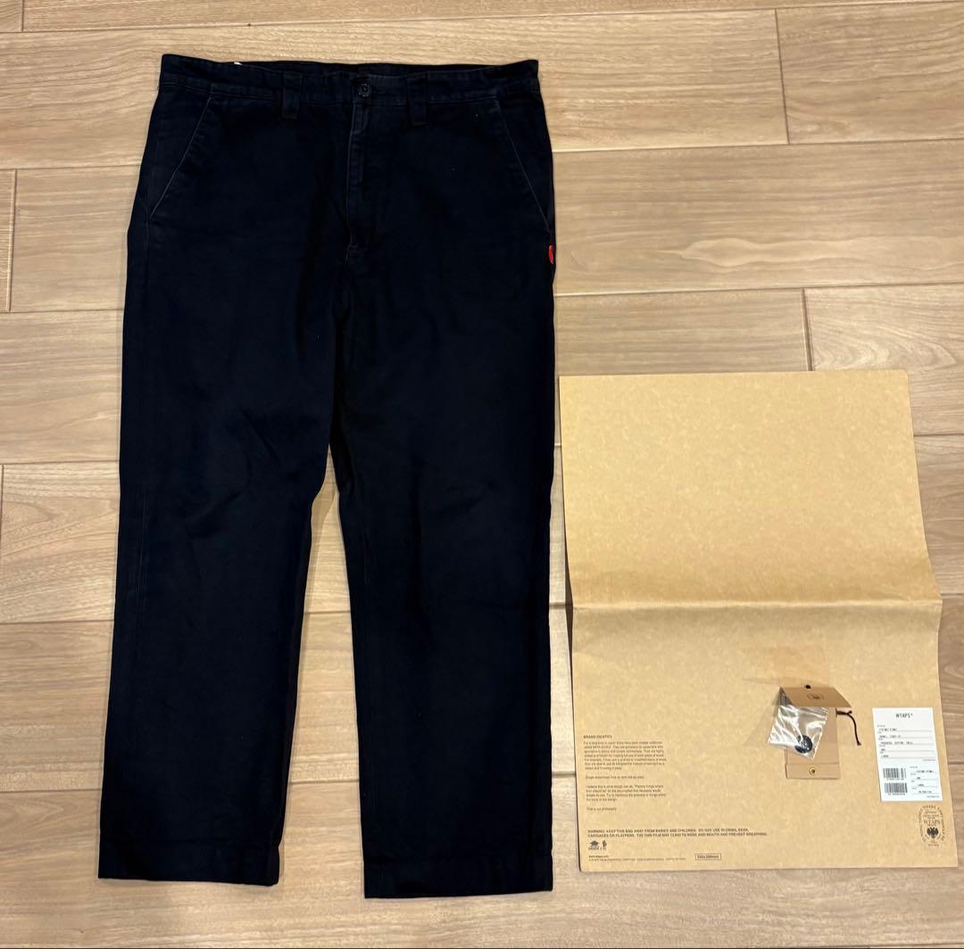 WTAPS KHAKI TIGHT パンツ Ｌサイズ　NAVY ダブルタップス