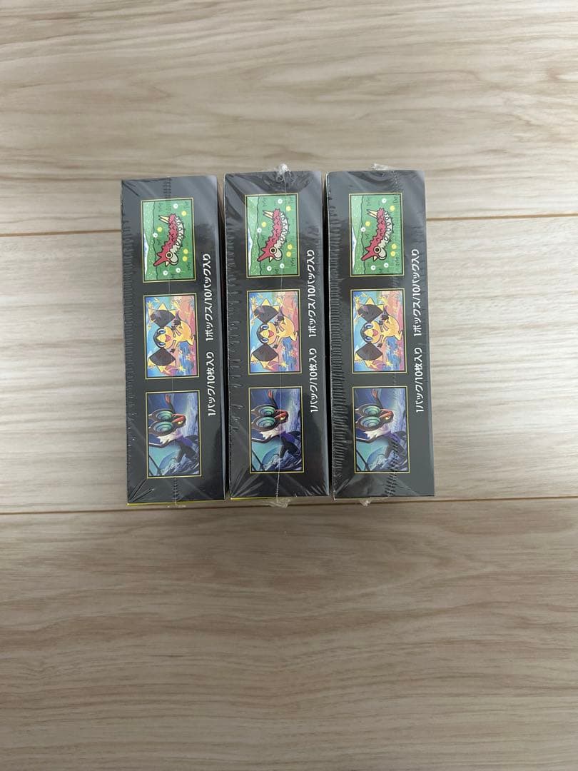 【新品】1Boxポケモンセンター産　MEGAドリームex シュリンク付き3BOX