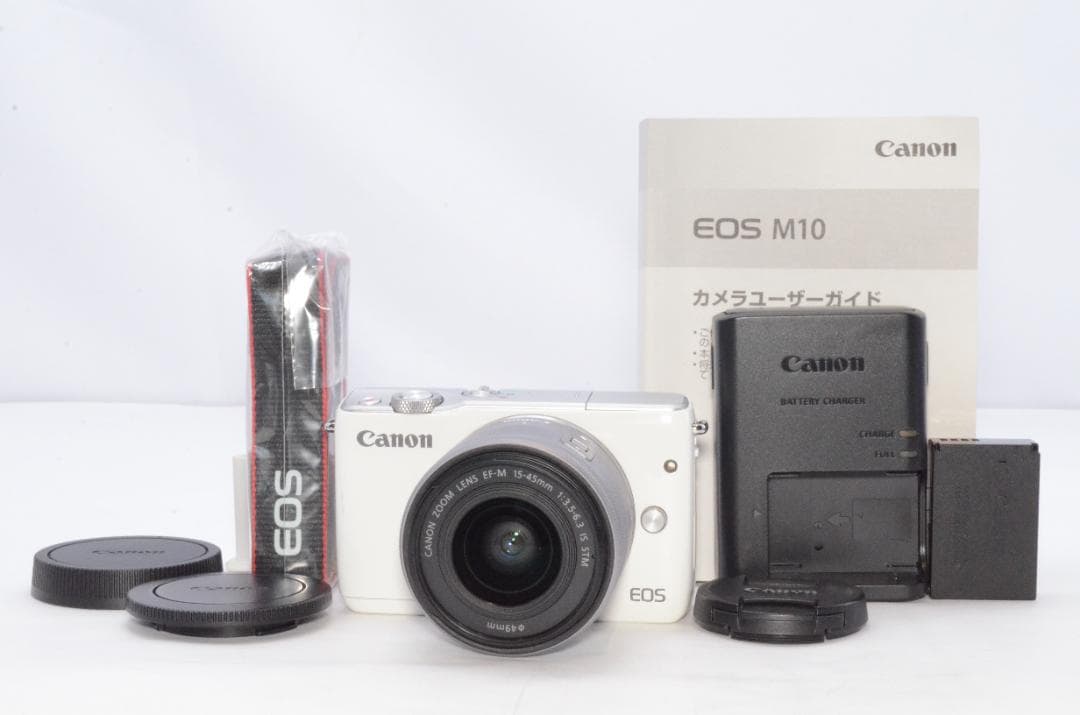 キャノンEOS M10ミラーレスレンズキット EF-M15-45IS STM