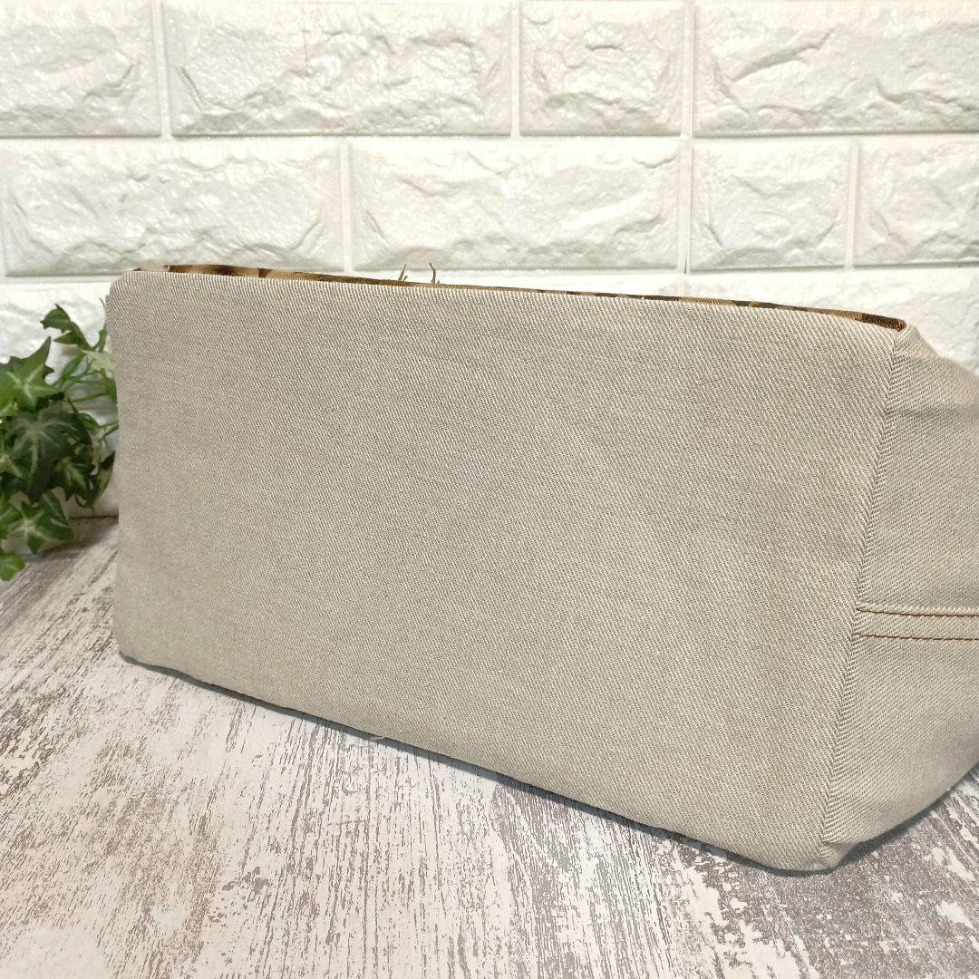 リメイクデニム★サイドポケットトートバッグM