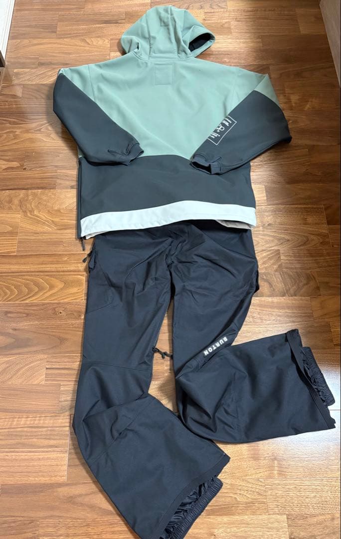 極美品‼️OP&BURTON レディース スノーボードウェアセットアップ