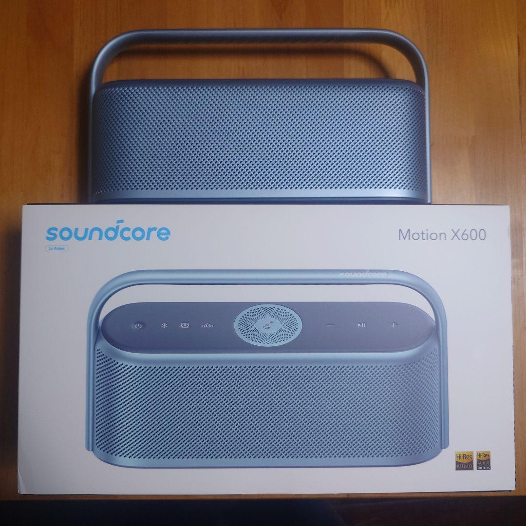 Anker soundcore motion x600 ブルー