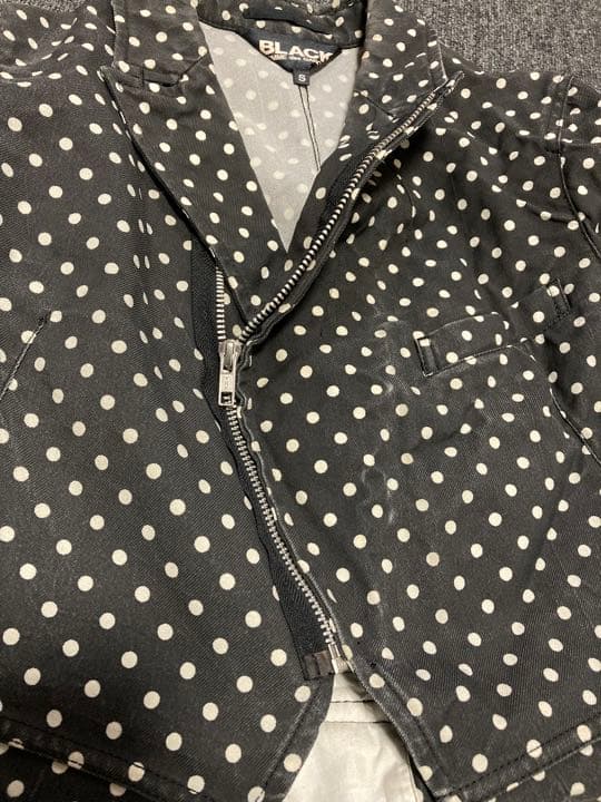 ブラック コムデギャルソン 燕尾 ジャケット タキシード