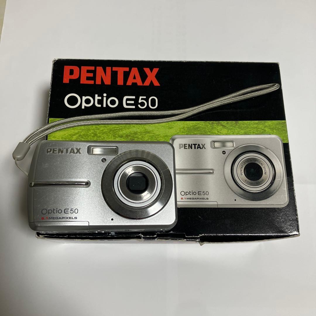 PENTAX Optio E50 8.1メガピクセル
