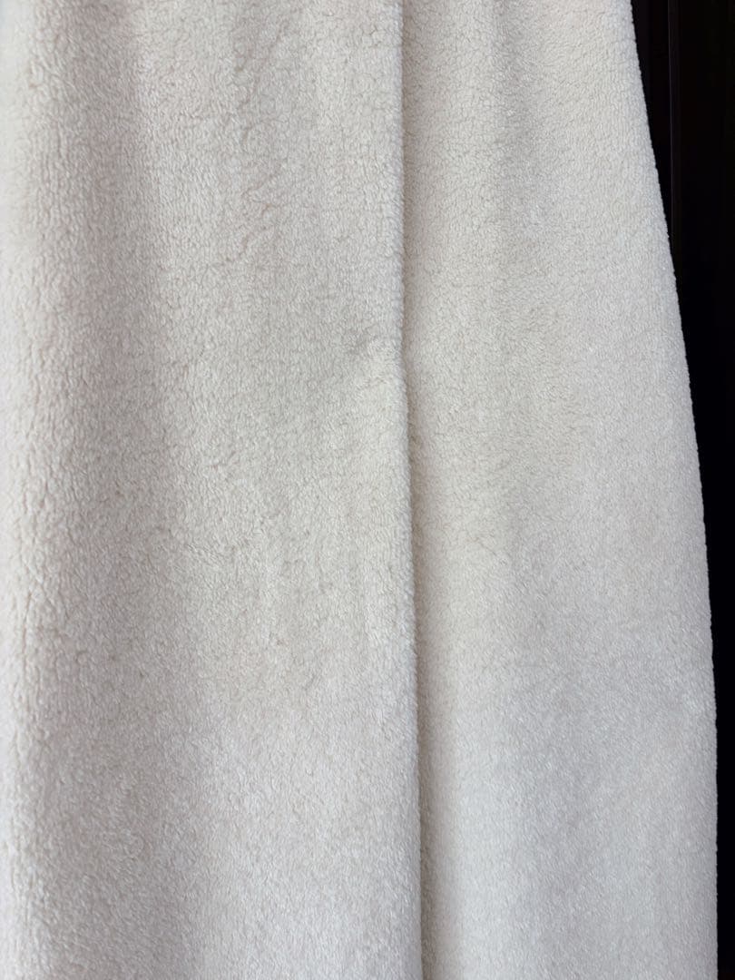 k*a様 yori アイボリー ボアジレ38ロングベスト美品ヨリ