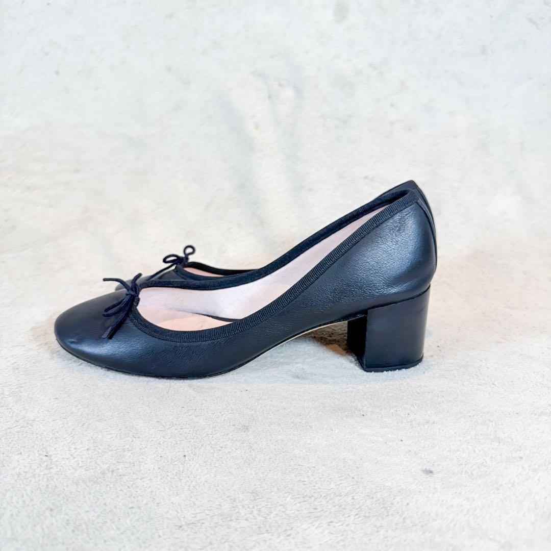 Repetto レペット カミーユ パンプス 38 黒 本革