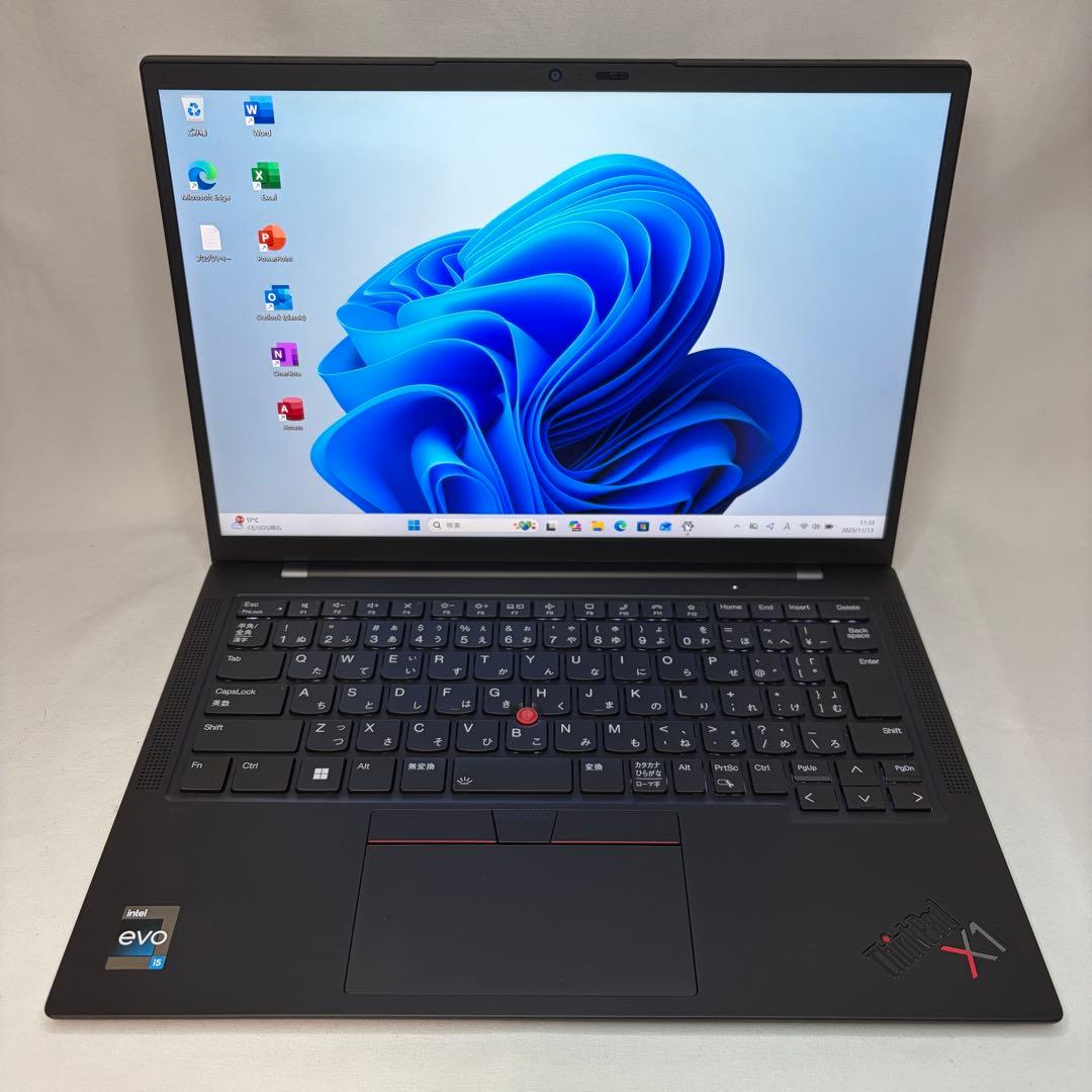 準美品 ThinkPad X1 Carbon 13世代 i5 16GB オフィス