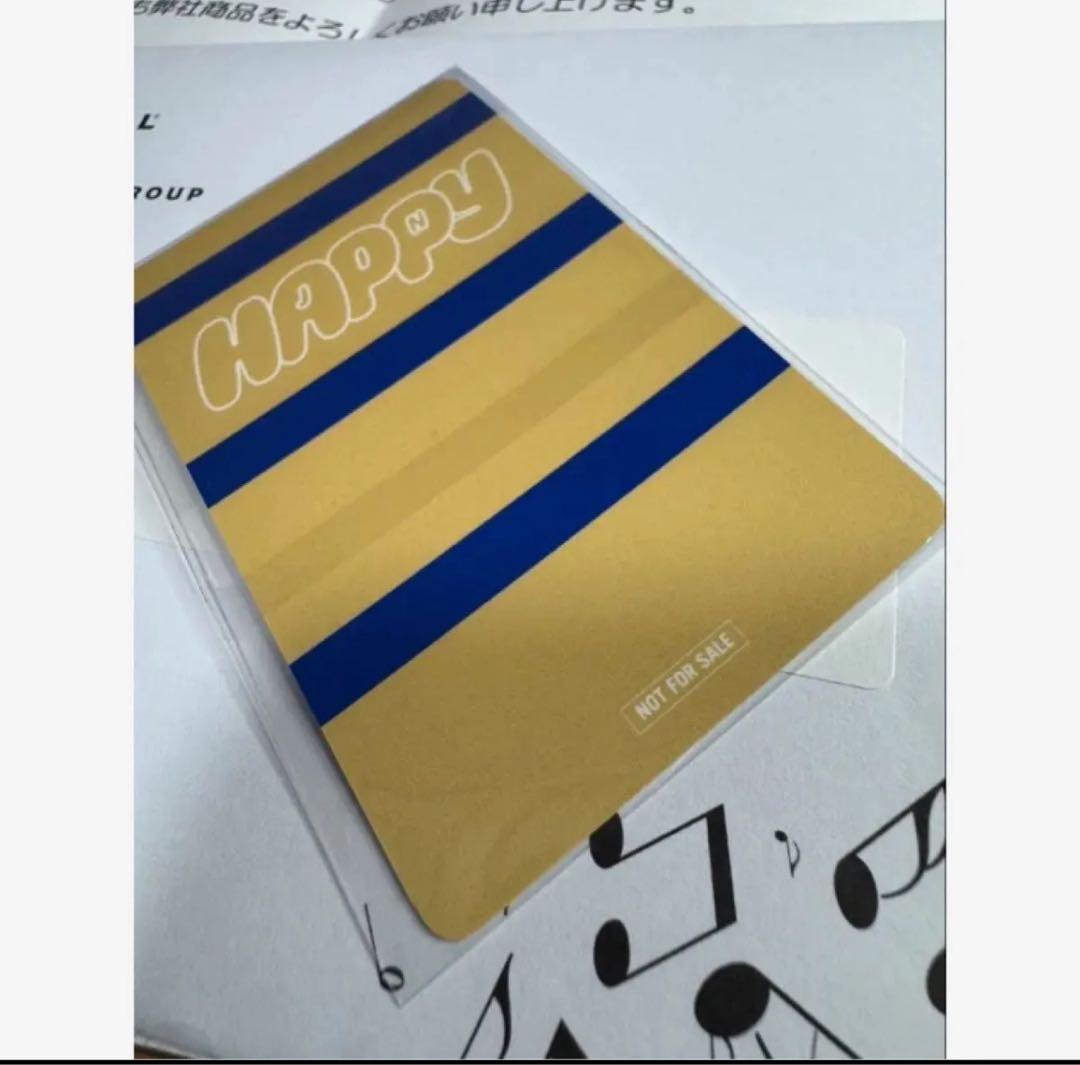 LINE MUSIC再生キャンペーン当選　ジンくんトレカ　jin