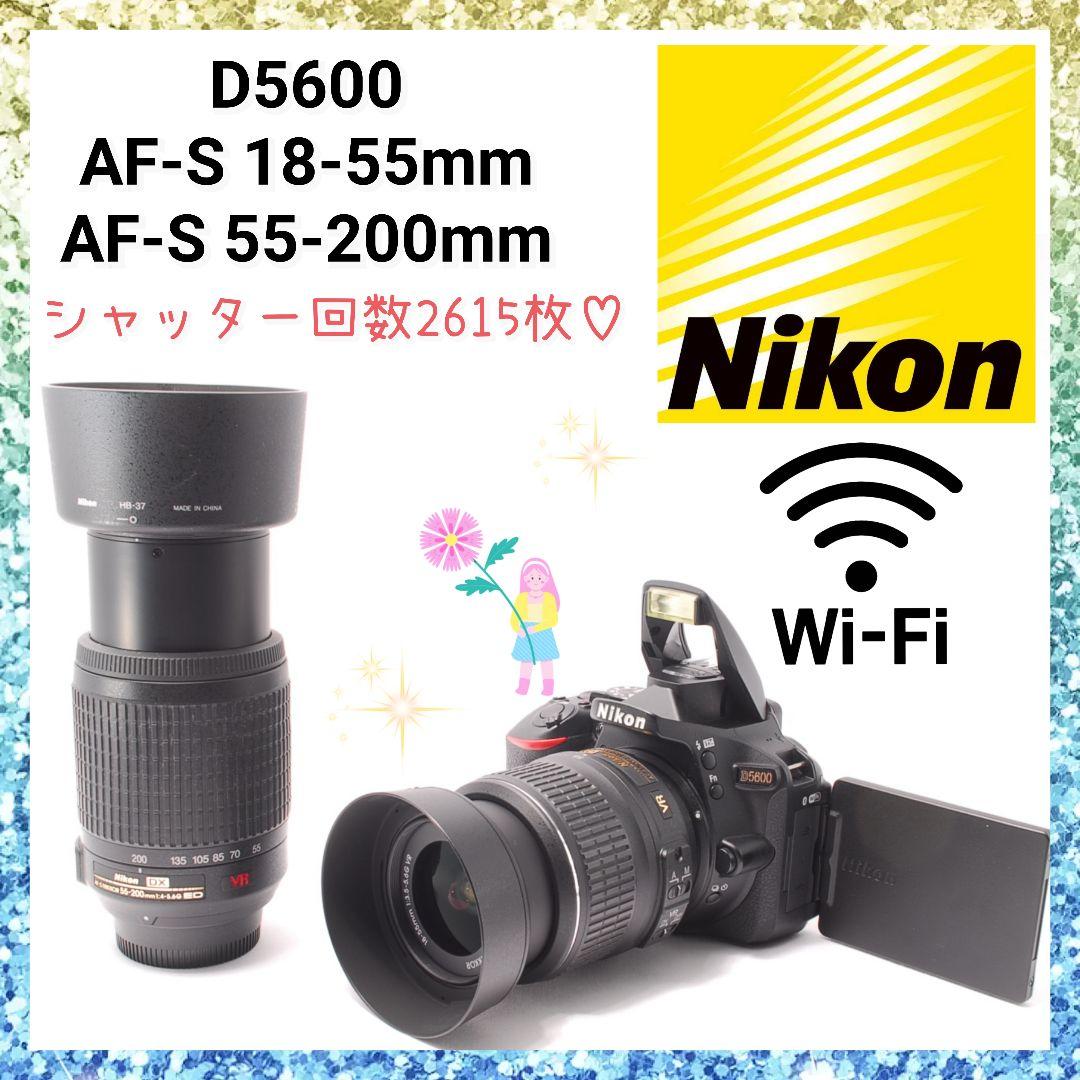 ❤即購入1000円OFF❤ニコン Nikon D5600 美品 最高の一枚へ。