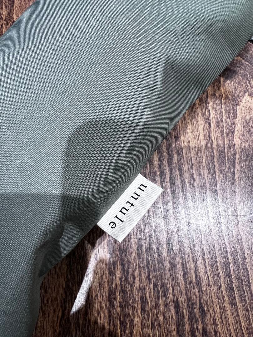 untule 完全遮光100% 3段EASY 折りたたみ日傘55cmオリーブ