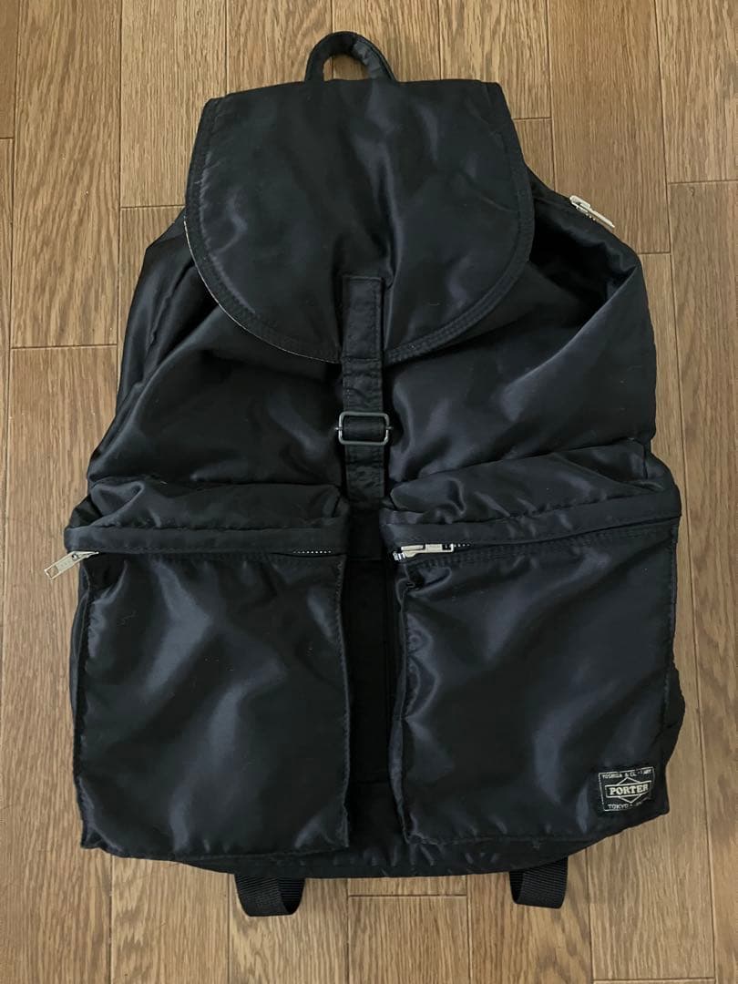 ポーター　タンカー　ブラック　リュック