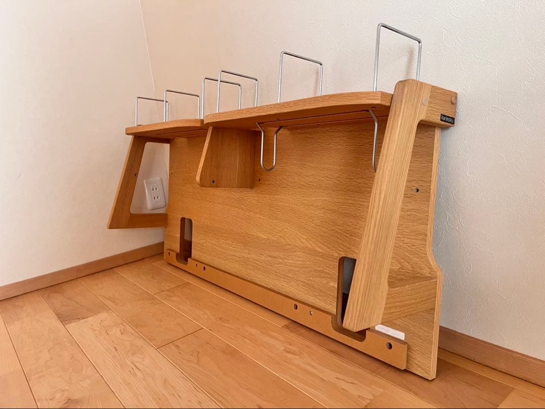 Arico様　カリモク　学習机　ピュアナチュール　ブックスタンド