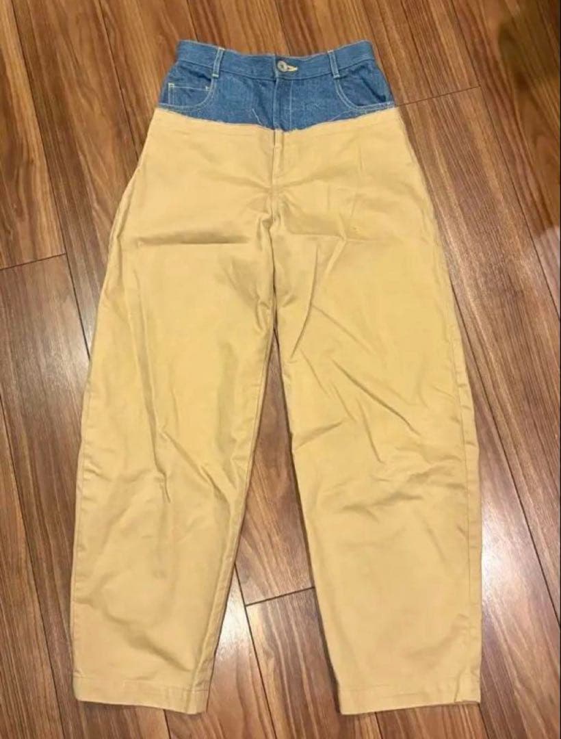 k*m様 LEINWÄNDE leinwande ワークトラウザー　デニム