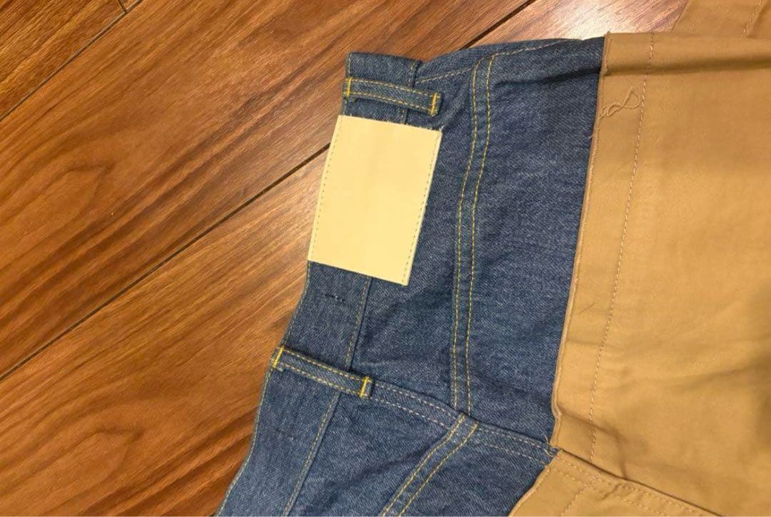 k*m様 LEINWÄNDE leinwande ワークトラウザー　デニム