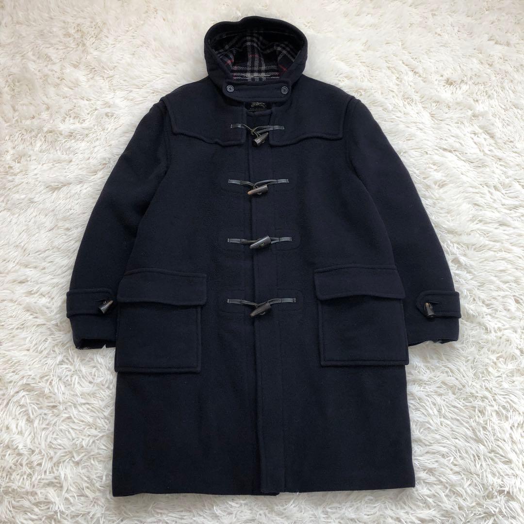 入手困難✨XL相当　ヴィンテージ　バーバリー　ダッフルコート　チェック　ロング