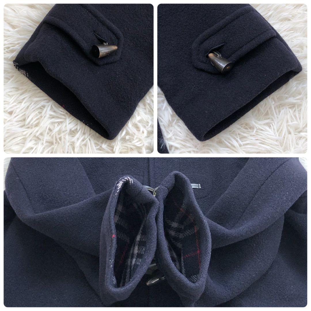 入手困難✨XL相当　ヴィンテージ　バーバリー　ダッフルコート　チェック　ロング