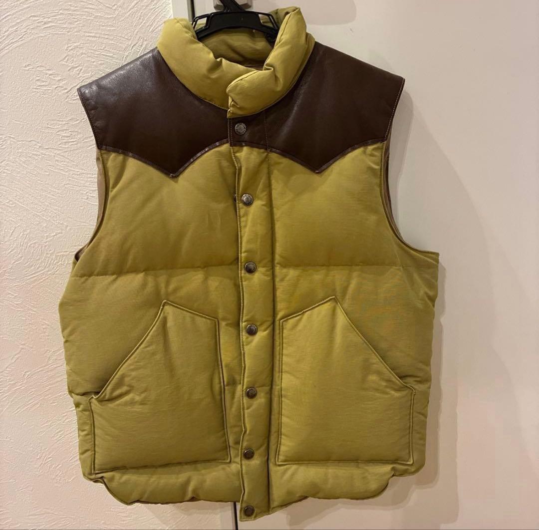 Sugar Cane ダウンベスト ベージュ L