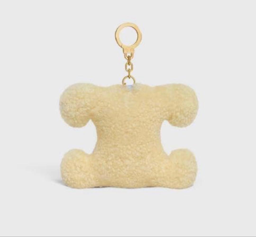 新品　付属品完備　CELINE セリーヌ　トリオンフ ポンポンチャーム