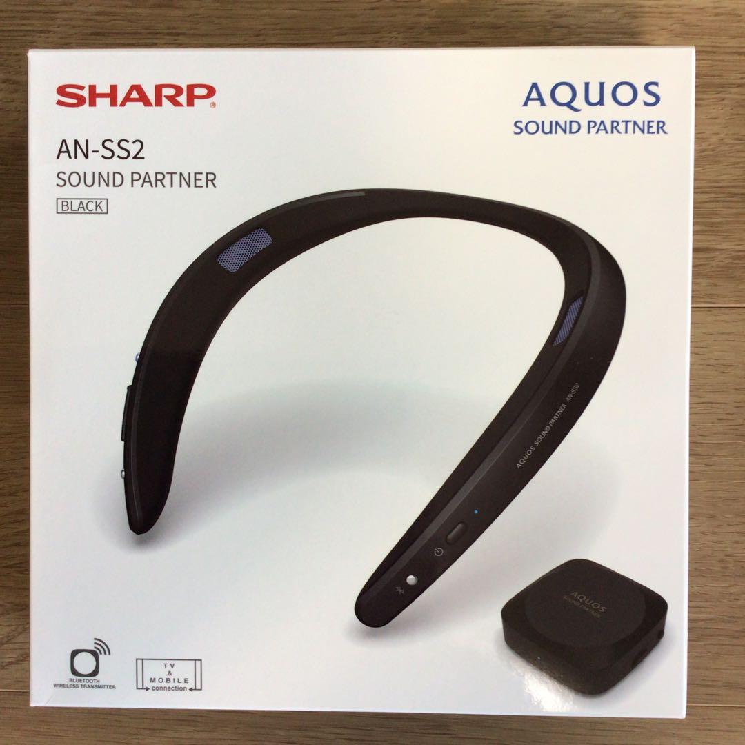 SHARP AN-SS2 ネックスピーカー ブラック