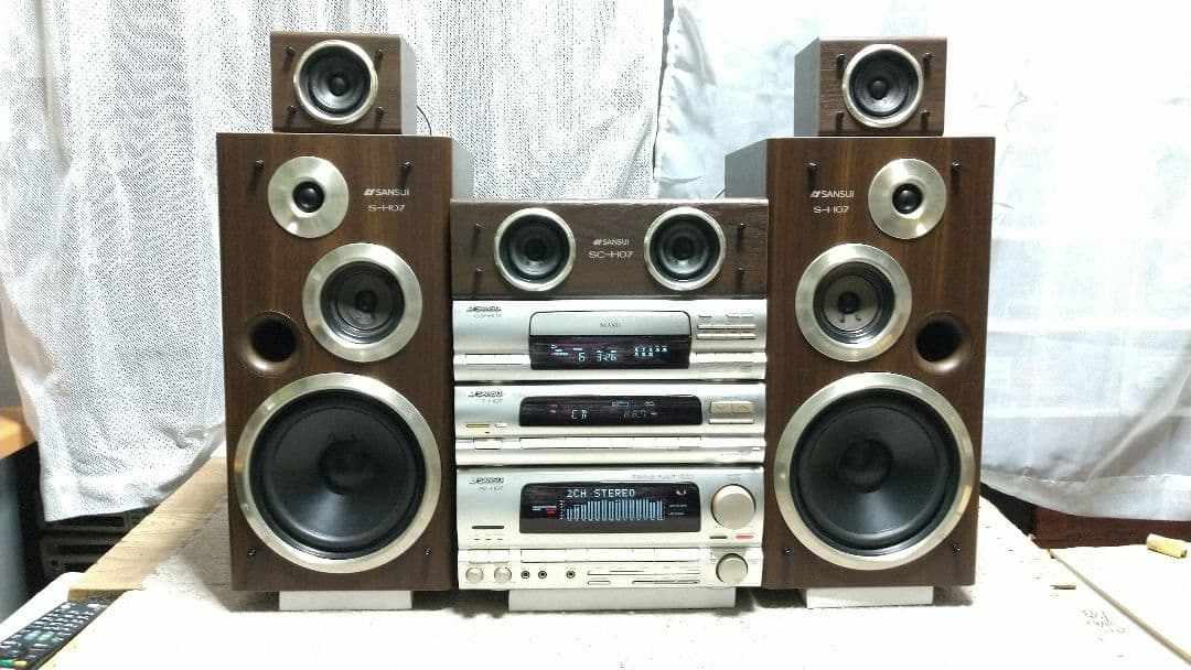 サンスイ！CLUBSANSUI！ AV-H07他 リモコン付き