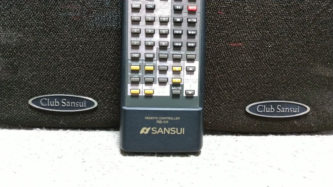 サンスイ！CLUBSANSUI！ AV-H07他 リモコン付き