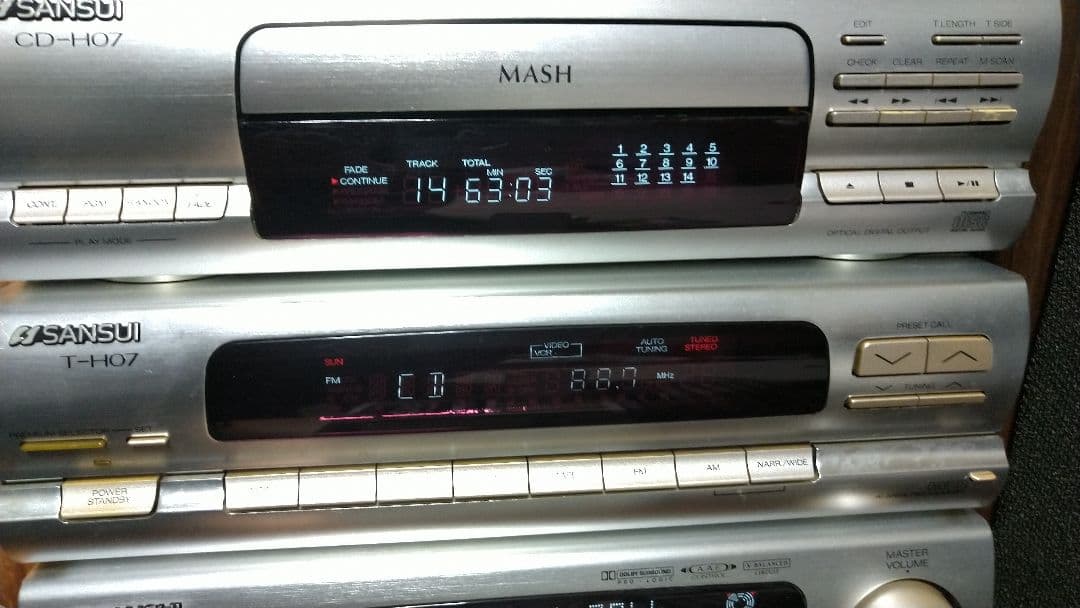 サンスイ！CLUBSANSUI！ AV-H07他 リモコン付き