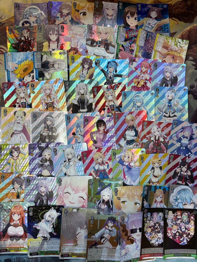 ヴァイスシュヴァルツ ホロライブ RRR SR HLP 221枚 まとめ売り