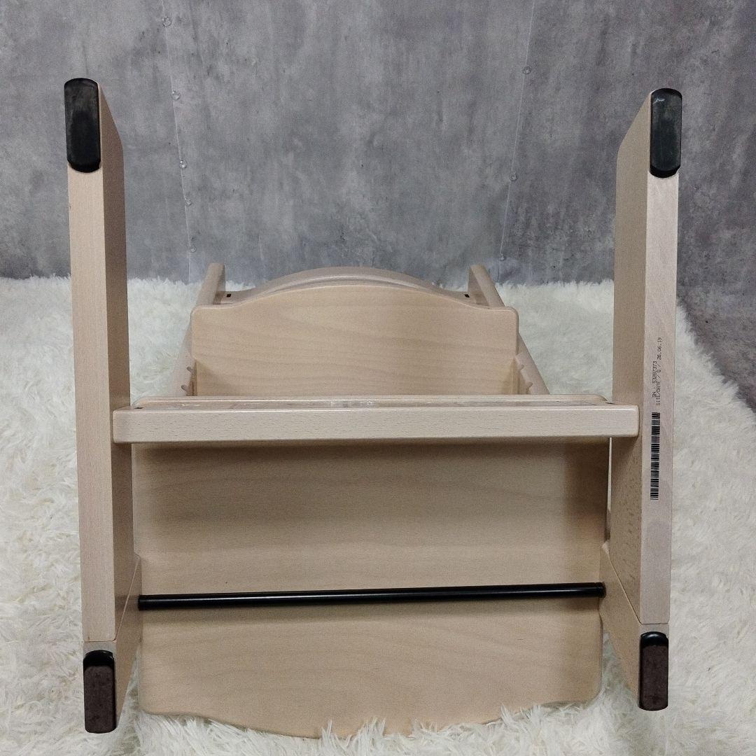 極美品　STOKKE　トリップトラップ　シリアル5　ストッケ　ホワイトウォッシュ